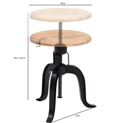 Factory Design Hocker höhenverstellbar - Vastoy