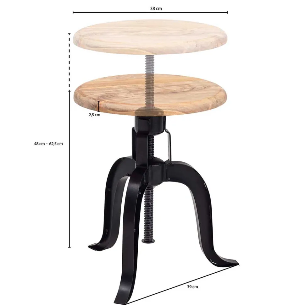Factory Design Hocker höhenverstellbar - Vastoy