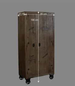 Factory Style Flurmöbel Set - Indri (vierteilig)