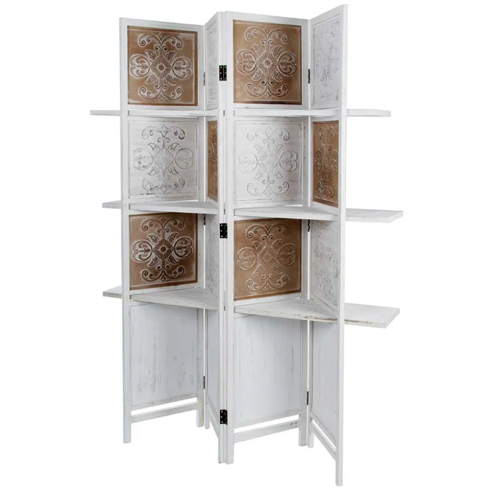 Faltbarer Paravent - auch als Regal nutzbar - Varese