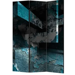 Faltbarer Raumteiler mit Foto Druck abstrakt - Zalabete