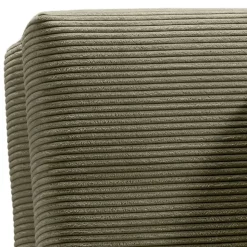 Faltcouch in Grün Cordbezug - Lubines