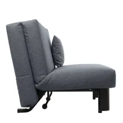 Faltsofa in Blau mit Schwarz - Florin