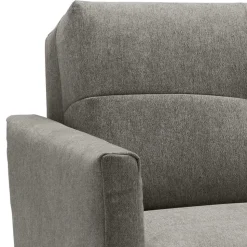 Faltsofa in Grau Stoffbezug - Ominikana