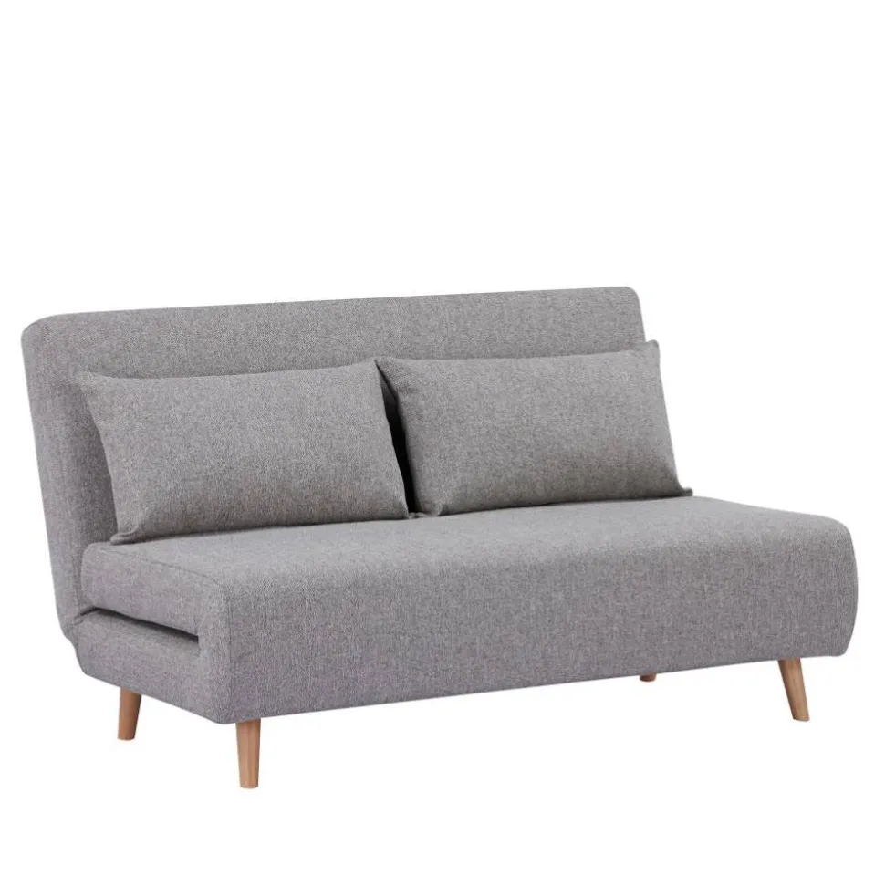 Faltsofa in Grau und Birke - Lucas