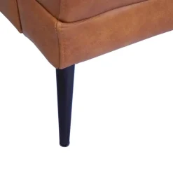 Federkern Wohnzimmersofa aus Echtleder - Zierra