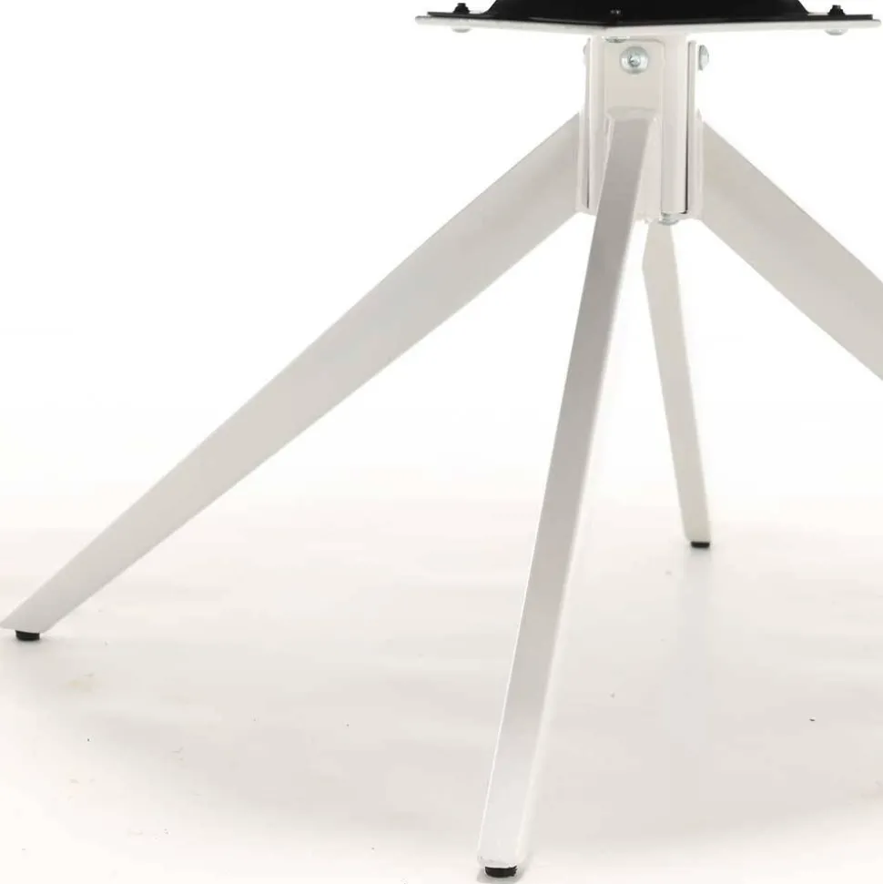 Federkern-Armlehnenstuhl in Kupfer Rotbraun - Coriga (2er Set)