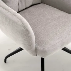 Federkern-Armlehnenstuhl mit Spidergestell - Depecha (2er Set)