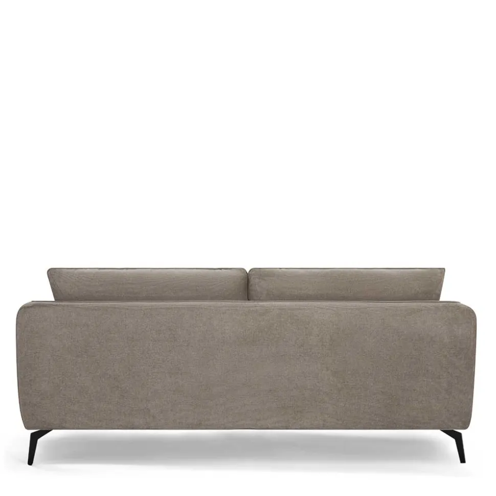 Federkernsofa in Beige Stoffbezug - Ordinia