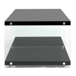 Fernseher Tisch in Schwarz MDF - Sulara