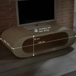 Fernsehtisch Jon aus Stein