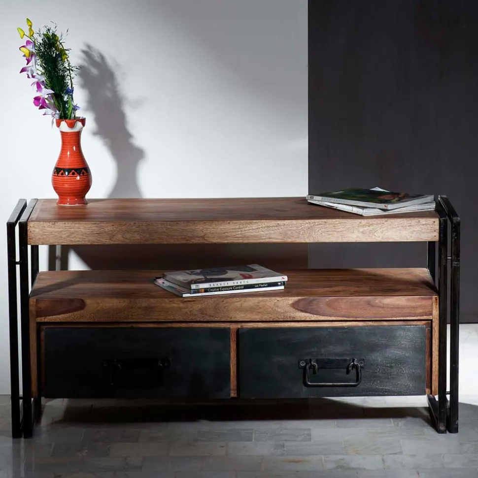 Fernsehtisch Mendoza aus Akazie Massivholz