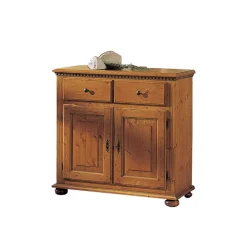 Fichte Kommode Lerobonica massiv lackiert