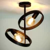2-flammige Deckenleuchte - Industrial Style - Vorenza