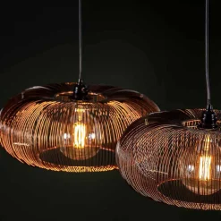 2-flammige Design Hängeleuchte für den Esstisch - Farmer