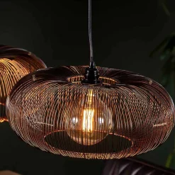 2-flammige Design Hängeleuchte für den Esstisch - Farmer