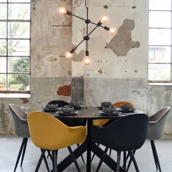 5-flammige Designleuchte minimalistisch - Ruberta