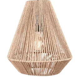 2-flammige Pendelleuchte aus Jute Natur - Navugada