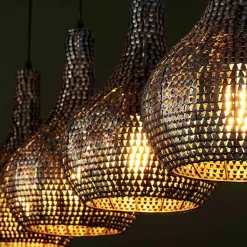 4-flammige Pendelleuchte fürs Esszimmer - Denada