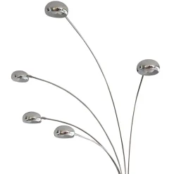 5-flammige Stehleuchte mit beweglichen Armen - Tiahu