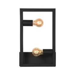 2-flammige Wandlampe im Industrial Style - Juareza