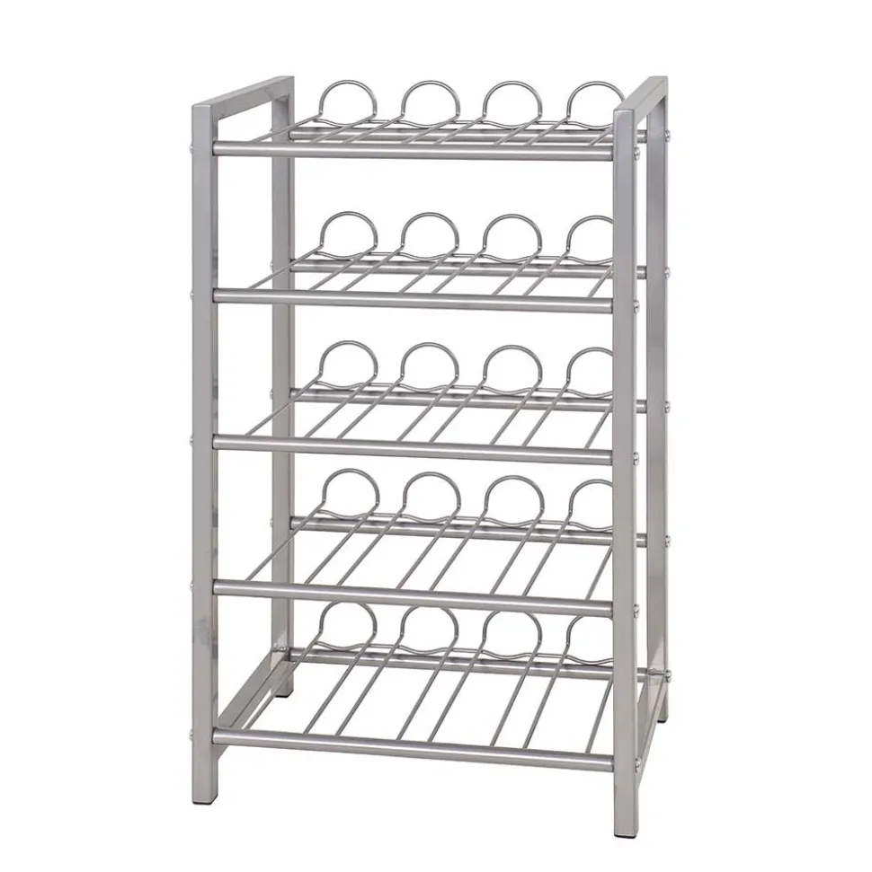 Flaschenregal Acuta aus Stahl