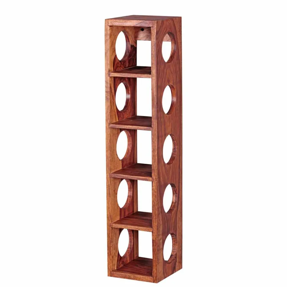 Flaschenregal Hoslo aus Massivholz Sheesham