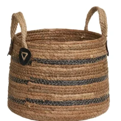 Flechtkorb Set aus Bananenblatt - Avocado (zweiteilig)