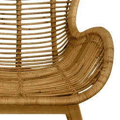 Fledermaus Sessel aus Rattan - Krems