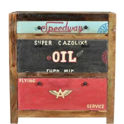 Flur Designmöbel aus Recyclingholz - Creek (fünfteilig)