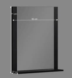 Flur Garderobenspiegel mit Ablage - Anderian