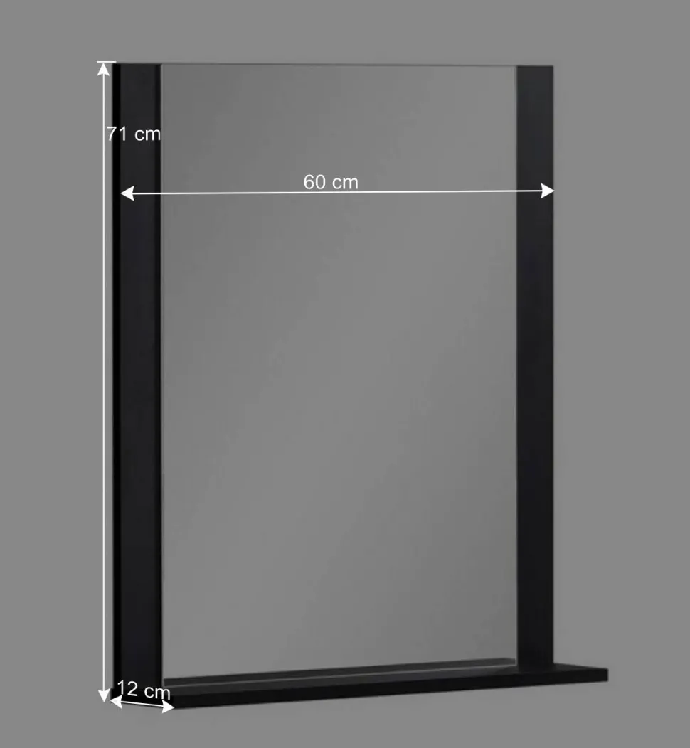 Flur Garderobenspiegel mit Ablage - Anderian