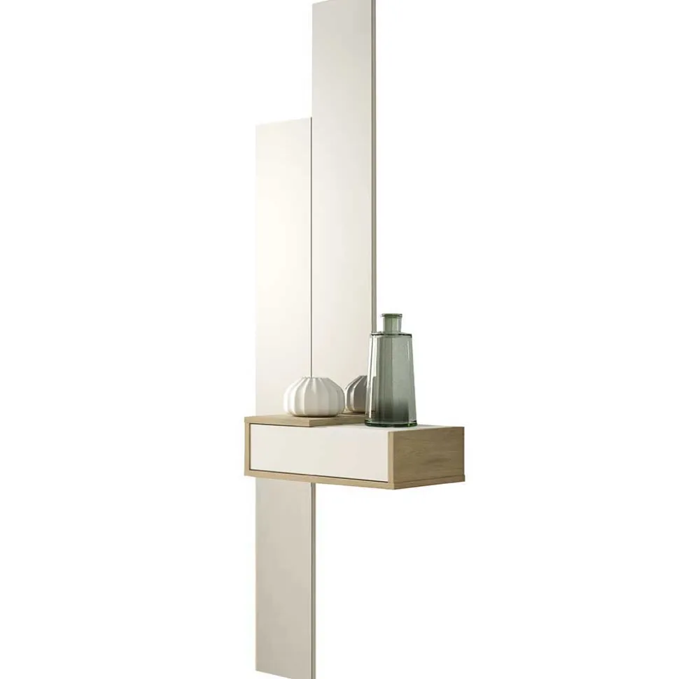 Flur Hängekonsole & Spiegel Duo - Lotivera (dreiteilig)