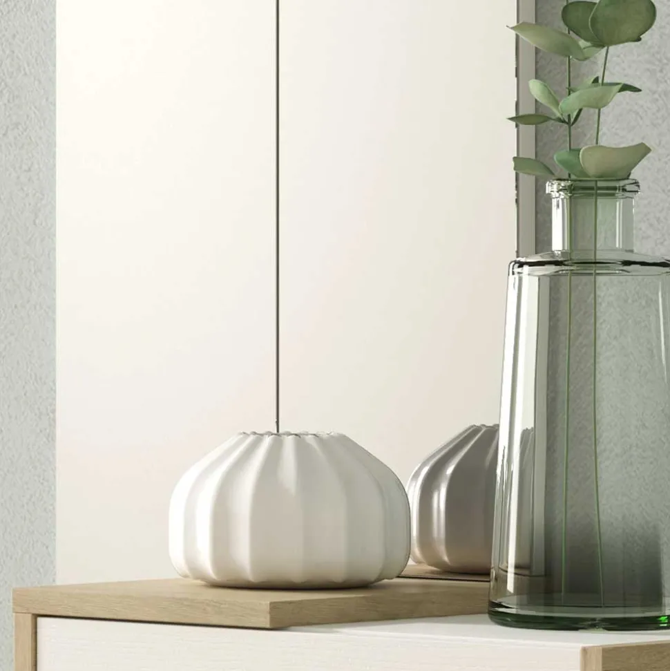 Flur Hängekonsole & Spiegel Duo - Lotivera (dreiteilig)