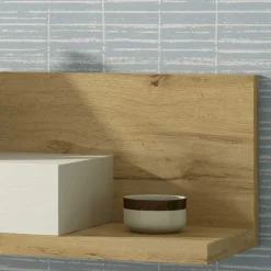 Flur Hängekonsole & Spiegel Kombi - Vimal (zweiteilig)