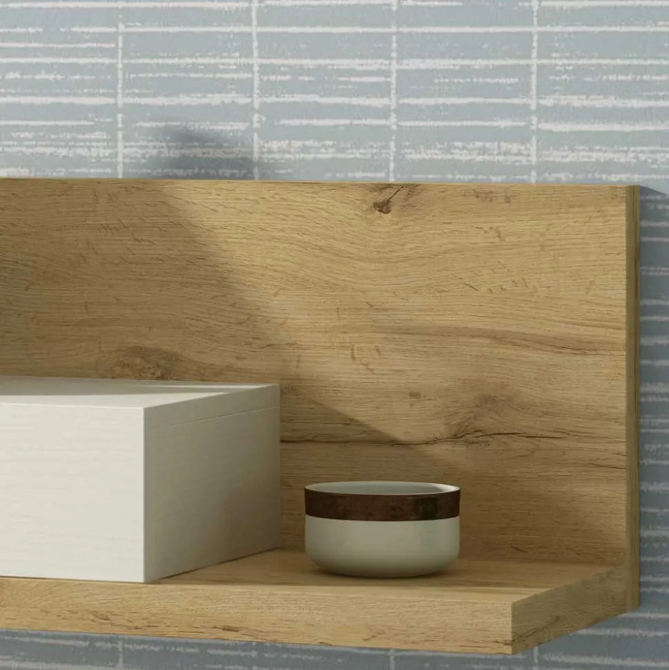 Flur Hängekonsole & Spiegel Kombi - Vimal (zweiteilig)