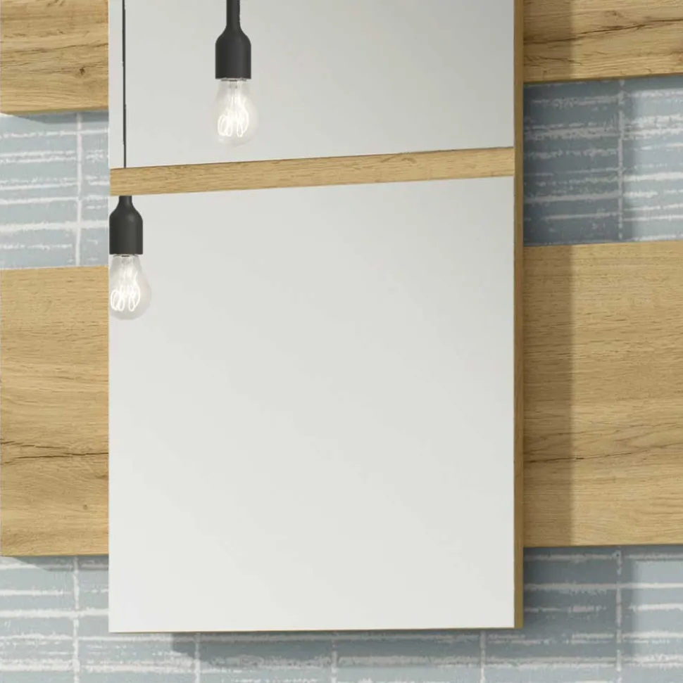 Flur Hängekonsole & Spiegel Kombi - Vimal (zweiteilig)