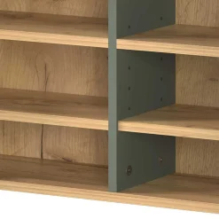 Flur Hängeschrank & Garderobe & Spiegel - Point (dreiteilig)