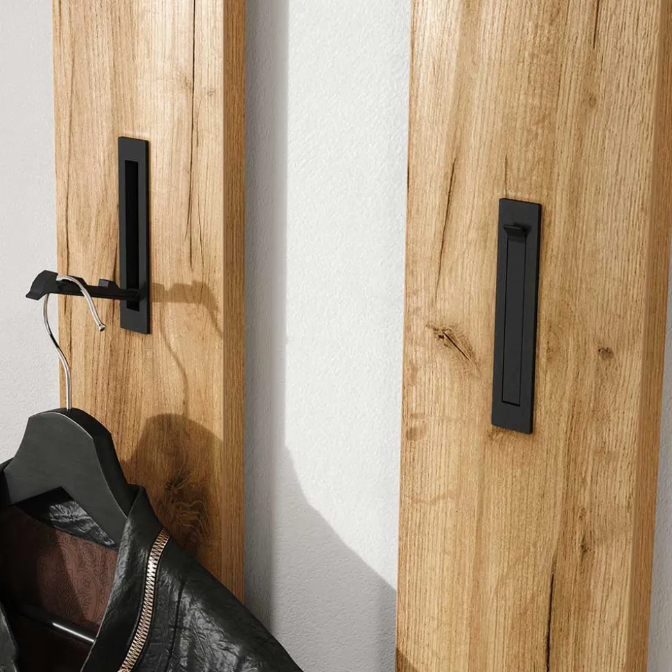 Flur Hängeschrank & Garderobe & Spiegel - Point (dreiteilig)