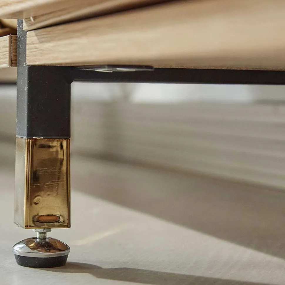 Flur Industrialregal in Schwarz & Akazie - Special