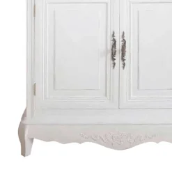 Flur Kommode Liacora in Weiß