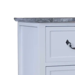 Flur Kommode Loirena in Weiß