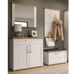 Flur Kompletteinrichtung zweifarbig - Tocella (vierteilig)