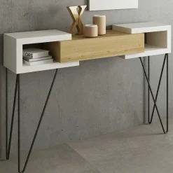 Flur Konsolentisch & Spiegel Set - Orydan (fünfteilig)