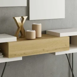 Flur Konsolentisch & Spiegel Set - Orydan (fünfteilig)