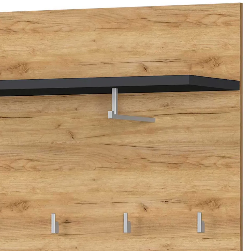 Flur Möbel Kombi in Wildeiche - Orsecca (dreiteilig)