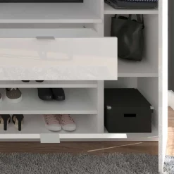 Flur Möbelblock kompakt 152x193x34 cm - Ejulia (dreiteilig)