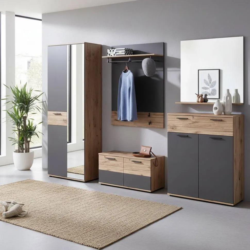 Flur Möbelprogramm als Set - Catamaron (fünfteilig)