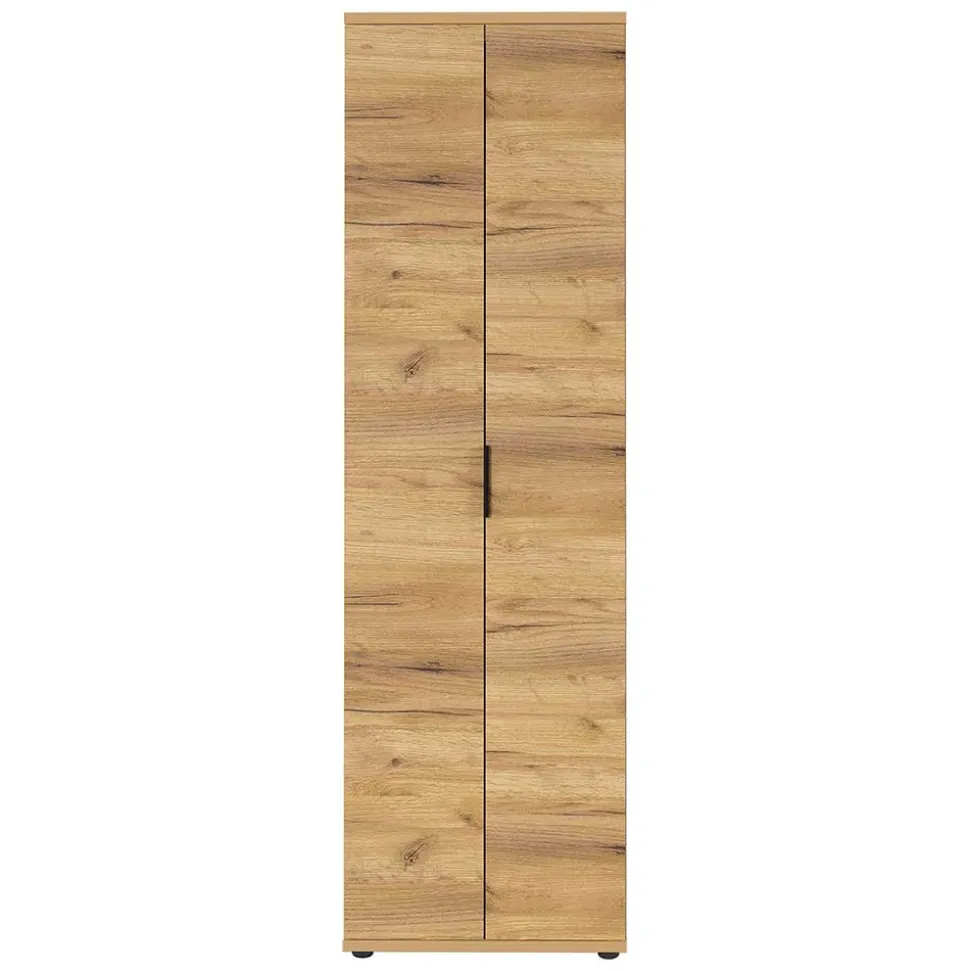 Flur Schrank Garderobe in Wildeiche Dekor - Esdrusca