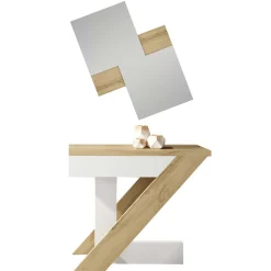 Flur Set in Weiß & Wildeiche Dekor - Dialucia (zweiteilig)